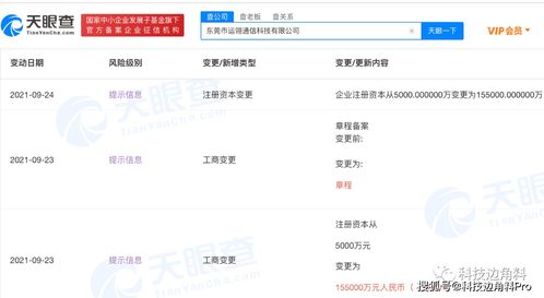 vivo子公司注冊(cè)資本激增至15.5億元，專注軟件開(kāi)發(fā)領(lǐng)域